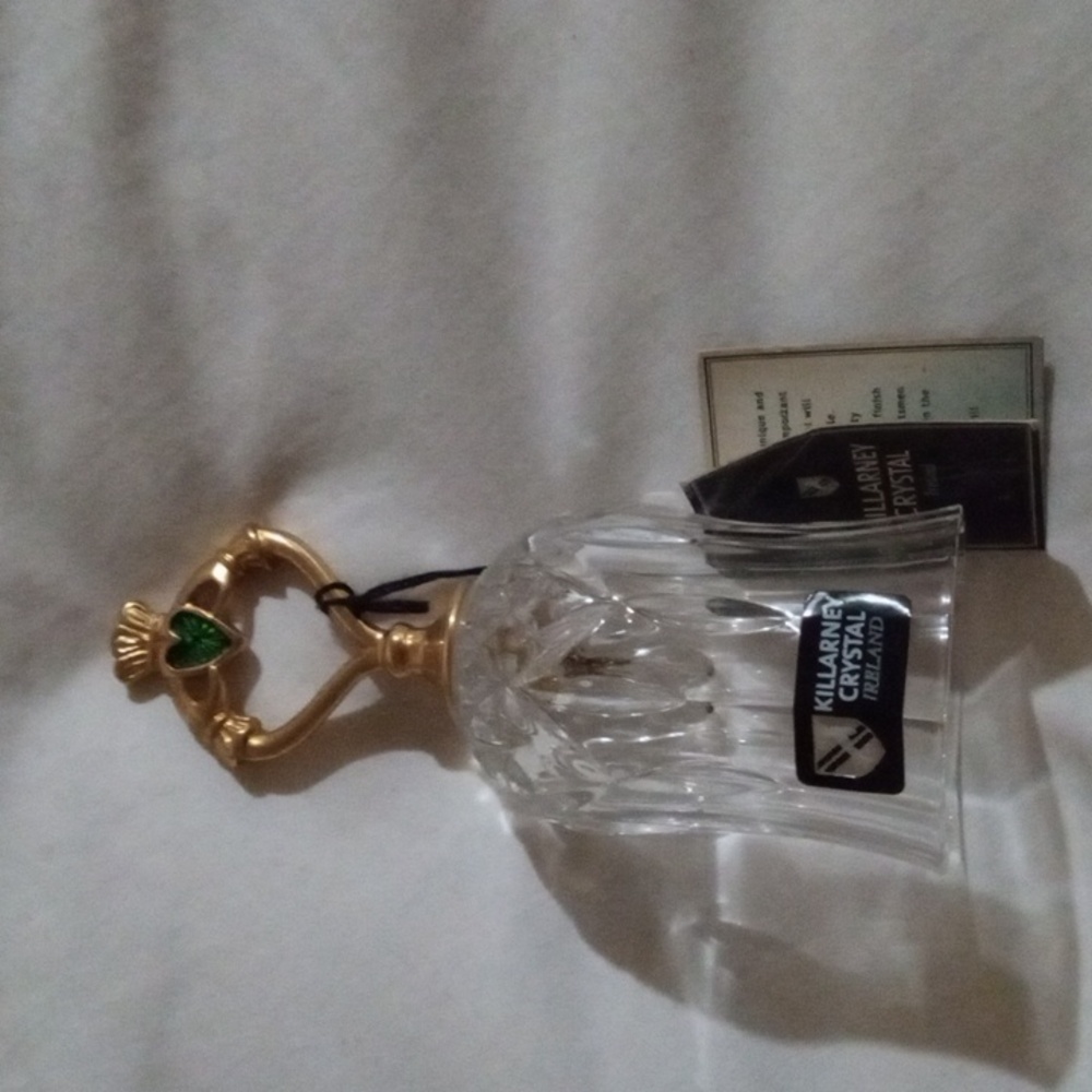A Killarney crystal bell.
